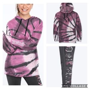 NWT. CAMPUS PULLOVER HOODIE AND LEGGINGS